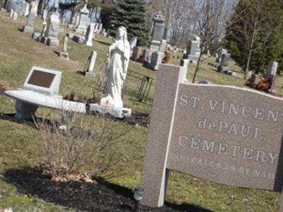 Saint Vincent de Paul Catholic Cemetery on Sysoon