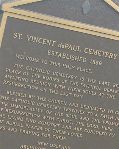 Saint Vincent Cemetery on Sysoon