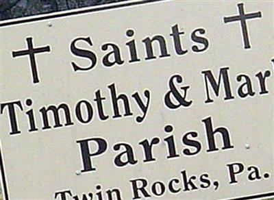 Saints Timothy & Mark Cemetery on Sysoon
