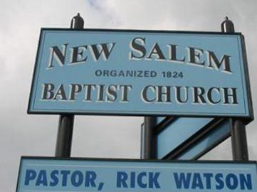 New Salem Baptist Church Cemetery on Sysoon