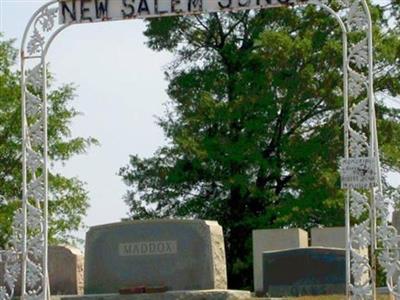 New Salem Baptist Church Cemetery on Sysoon