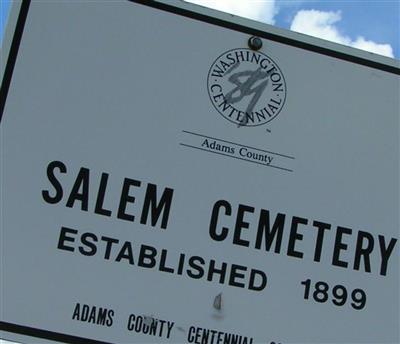 Salem Cemetery on Sysoon