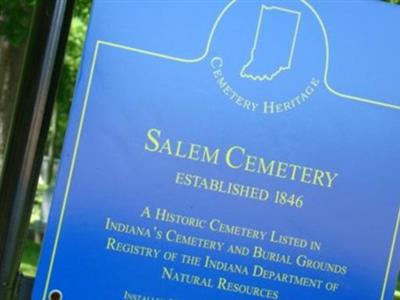 Salem Cemetery on Sysoon