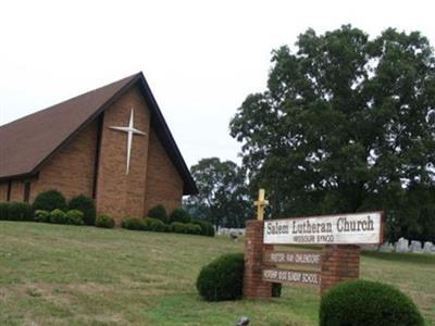 Salem Lutheran Church Cemetery on Sysoon