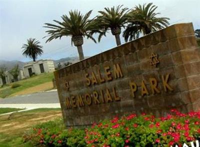 Salem Memorial Park and Garden on Sysoon