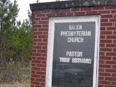 Salem Presbyterian Church Cemetery on Sysoon