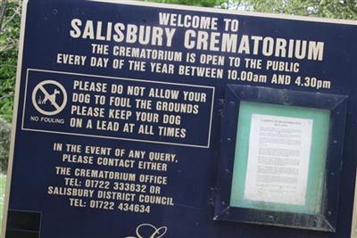 Salisbury Crematorium on Sysoon