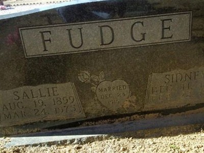 Sallie A. Stevens Fudge on Sysoon