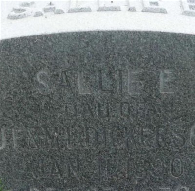 Sallie E Dickerson on Sysoon