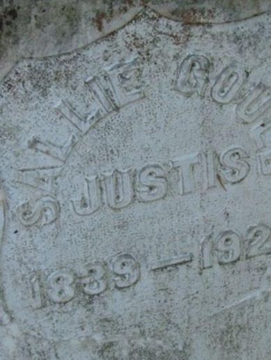 Sallie Gould Justis on Sysoon