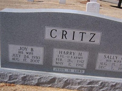 Sally C. Critz on Sysoon