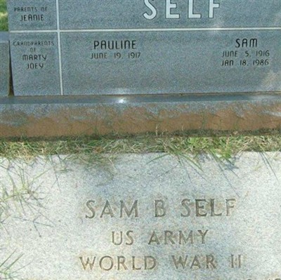 Sam B. Self on Sysoon