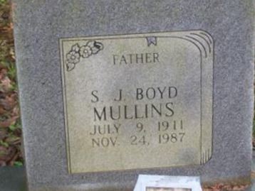 Sam Jackson Boyd Mullins on Sysoon