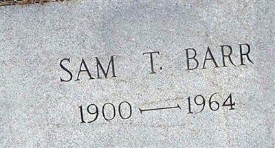 Sam T. Barr on Sysoon