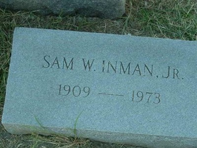 Sam W Inman, Jr on Sysoon