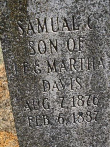 Samual C Davis on Sysoon