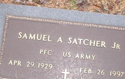 Samuel A Satcher, Jr on Sysoon