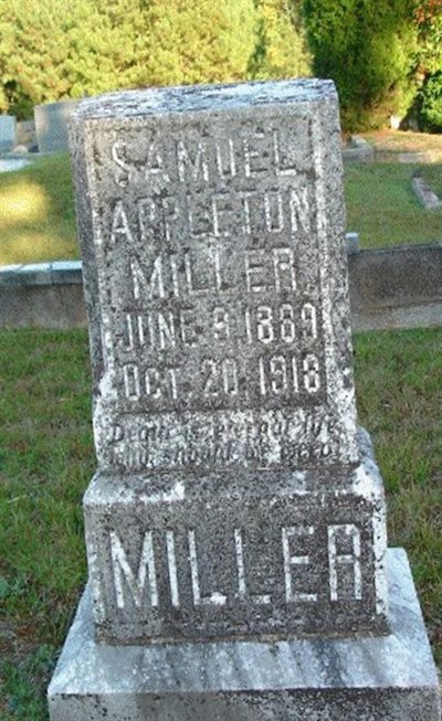 Samuel Appleton Miller on Sysoon