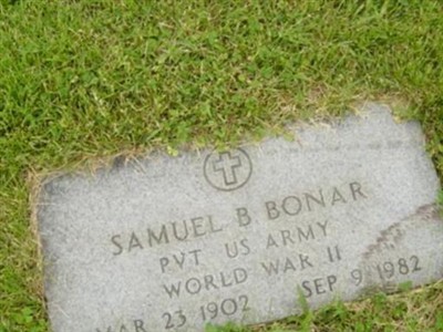Samuel B Bonar on Sysoon