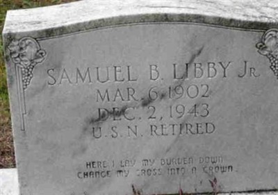 Samuel B Libby, Jr on Sysoon