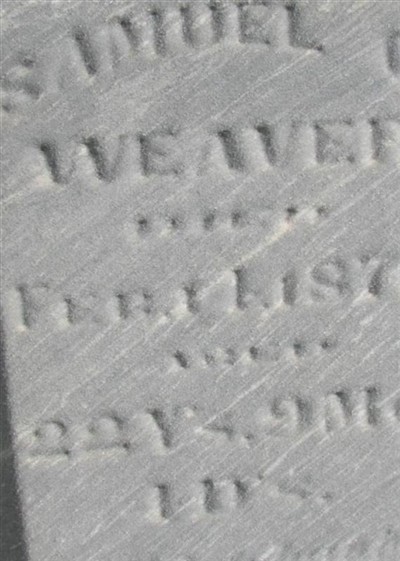 Samuel C. Weaver on Sysoon