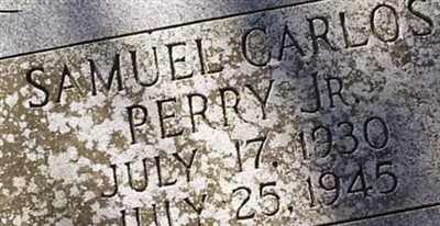 Samuel Carlos Perry, Jr on Sysoon