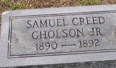 Samuel Creed Gholson, Jr on Sysoon