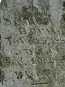Samuel E Blevins on Sysoon