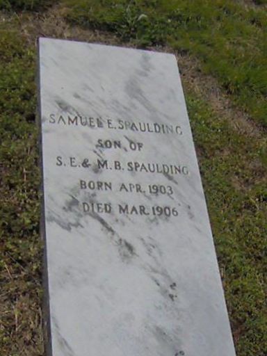 Samuel E Spaulding on Sysoon