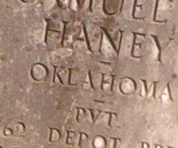 Samuel F. Haney on Sysoon