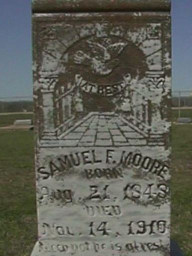 Samuel F Moore on Sysoon
