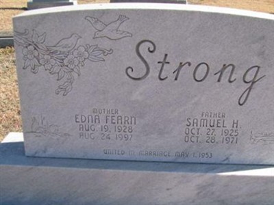 Samuel H. Strong on Sysoon