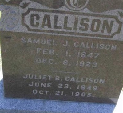 Samuel J Callison on Sysoon