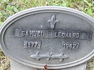 Samuel Jennings Leonard on Sysoon