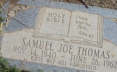 Samuel Joe Thomas on Sysoon