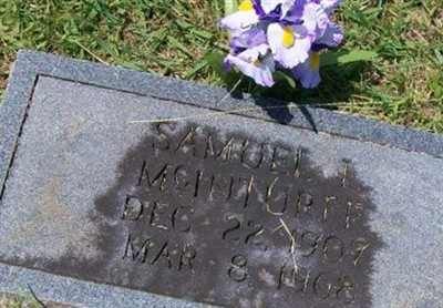 Samuel Lazarus McInturff on Sysoon