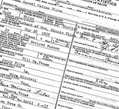 Samuel Morgan Files on Sysoon
