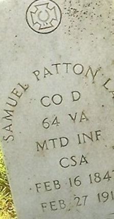 Samuel Patton Lane on Sysoon
