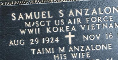 Samuel S Anzalone on Sysoon