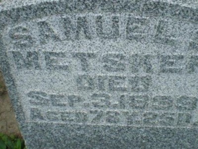Samuel S Metsker on Sysoon