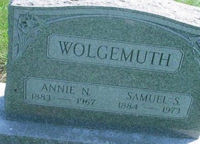 Samuel Shelly Wolgemuth on Sysoon
