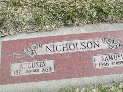 Samuel T Nicholson on Sysoon