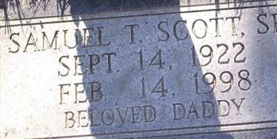 Samuel T Scott, Sr on Sysoon