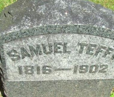 Samuel Tefft, Find a grave on Sysoon Samuel Tefft on Sysoon