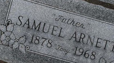 Samuel "TONY" Arnett on Sysoon