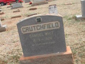Samuel Whit Crutchfield on Sysoon