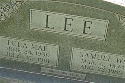 Samuel Wm Lee on Sysoon
