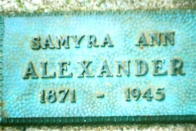Samyra Ann Fish Alexander-Buckmaster on Sysoon