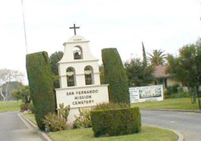 San Fernando Mission Cemetery on Sysoon