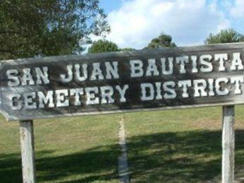 San Juan Bautista Cemetery on Sysoon